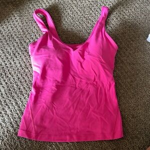 Lululemon align tank (longer version) in sonic pink